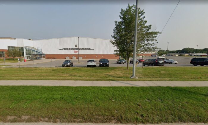 A street view photo of the Canada Royal Military College's campus in Kingston, Ontario, Canada, in August 2021. (Google Maps/Screenshot via The Epoch Times)