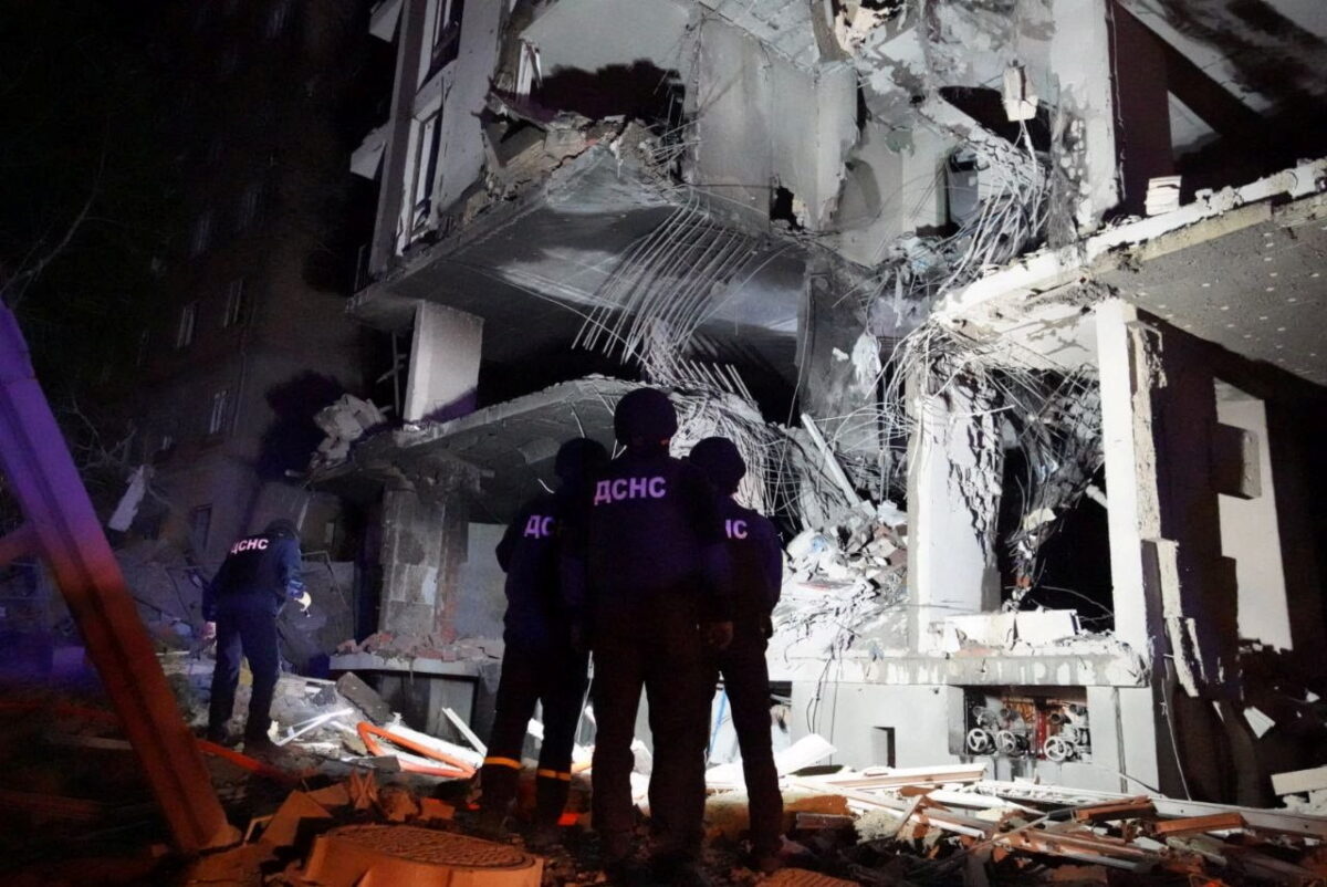 Russia's attack on Ukraine continues, in Kyiv
