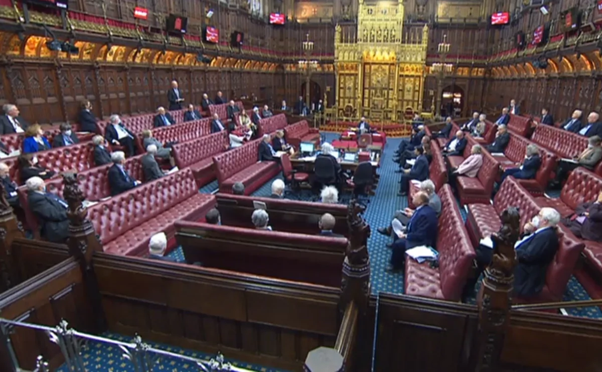 The Houses of Lords in London in an undated file photo. (PA)