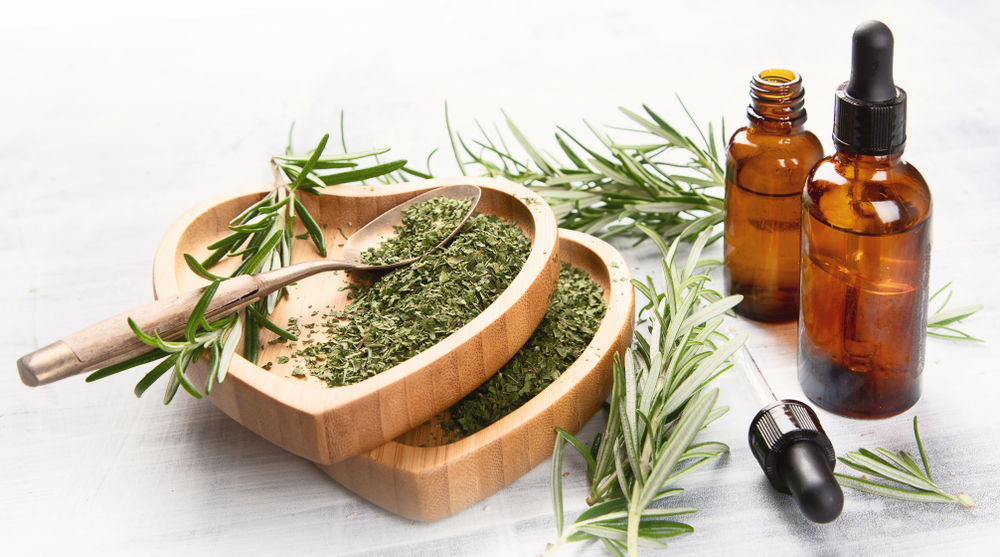 Aromatic herbs do have volatile compounds that theoretically could enter the bloodstream by way of the lining of the nose or lungs, and then potentially cross into the brain, and have direct effects.  (ShutterStock)