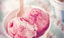 Frozen Strawberry Custard