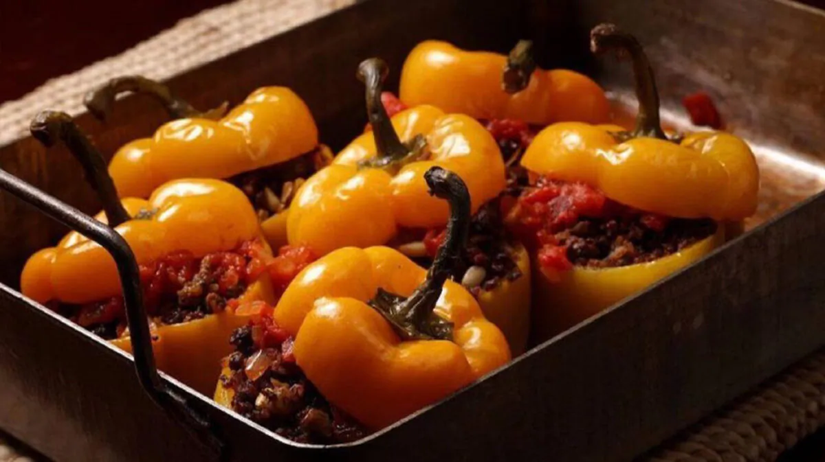 Stuffed Peppers. (Courtesy of E. Jason Wambsgans/Chicago Tribune; Mark Graham/food styling)