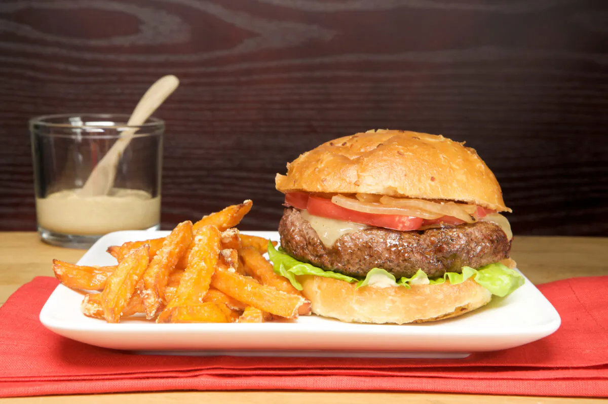 Bistro Cheeseburgers. (Courtesy of Beef - It's What's For Dinner)