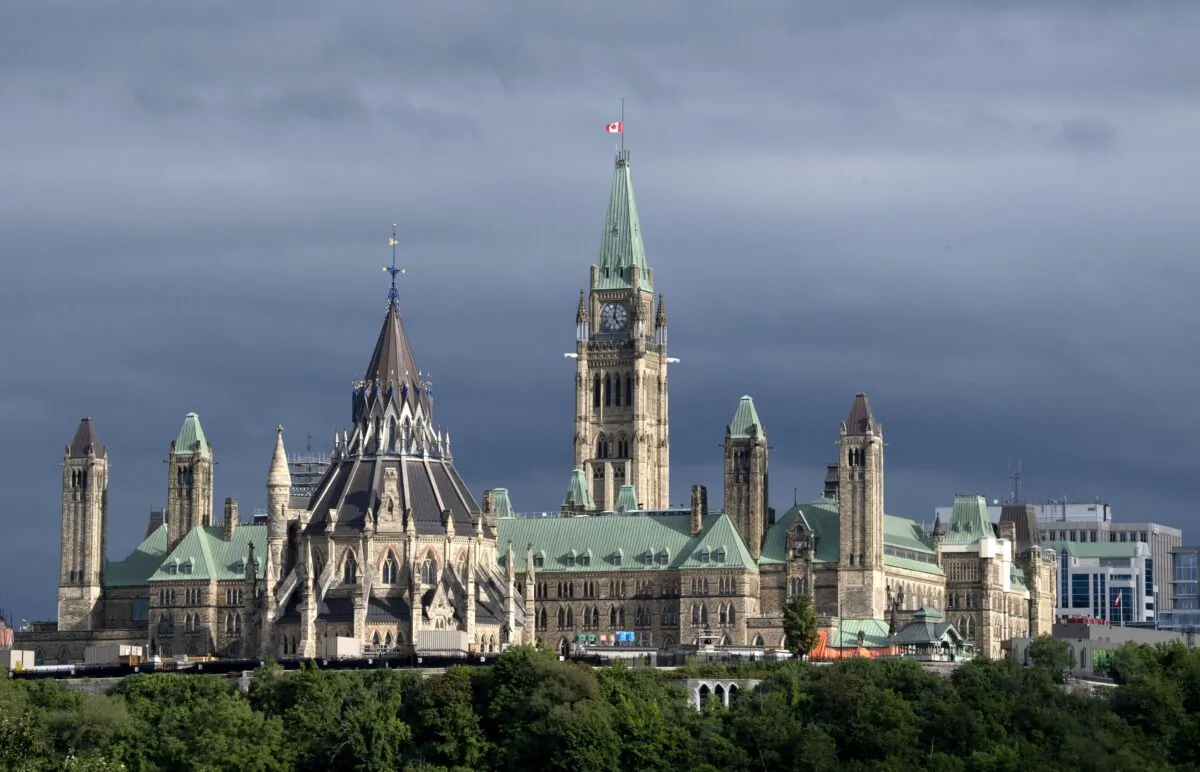 Parliament Hill in Ottawa is seen on Sept. 1, 2020. (The Canadian Press/Adrian Wyld)