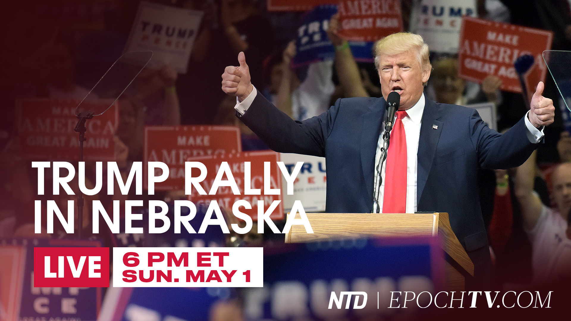 Trump Rally Nebraska LIVE: Trump Rally in Greenwood, Nebraska | EpochTV