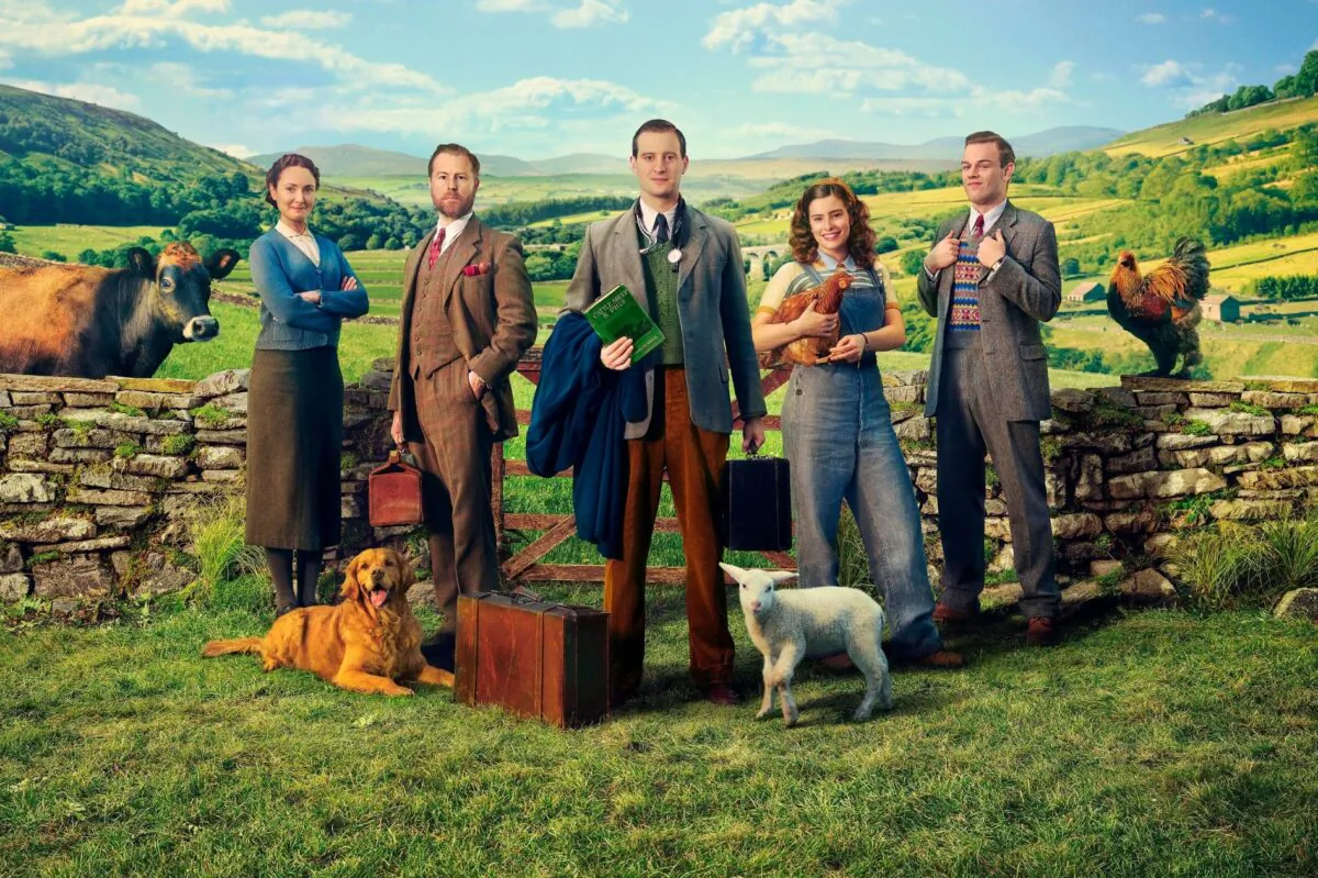 The cast of "All Creatures Great and Small." (PBS Masterpiece)