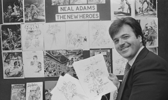 American DC comics book and commercial artist Neal Adams on June 15, 1979. (Jones/Evening Standard/Hulton Archive/Getty Images/TNS)