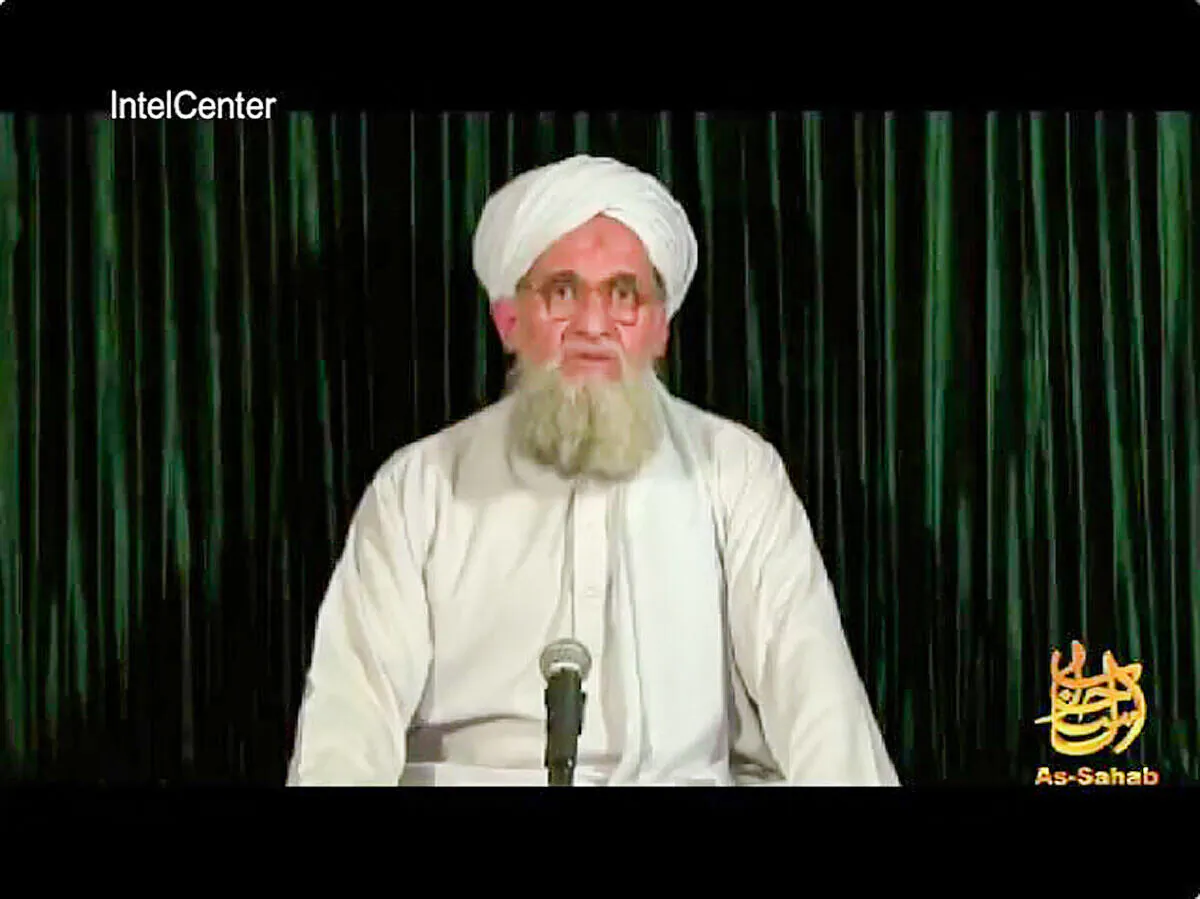 Ayman al-Zawahiri speaking from an undisclosed location in an al-Qaeda's as-Sahab video released on Sept. 10, 2012. (IntelCenter/AFP/Getty Images)