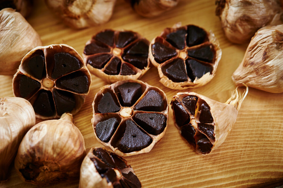 Fermented black garlic (mnimage/Shutterstock)