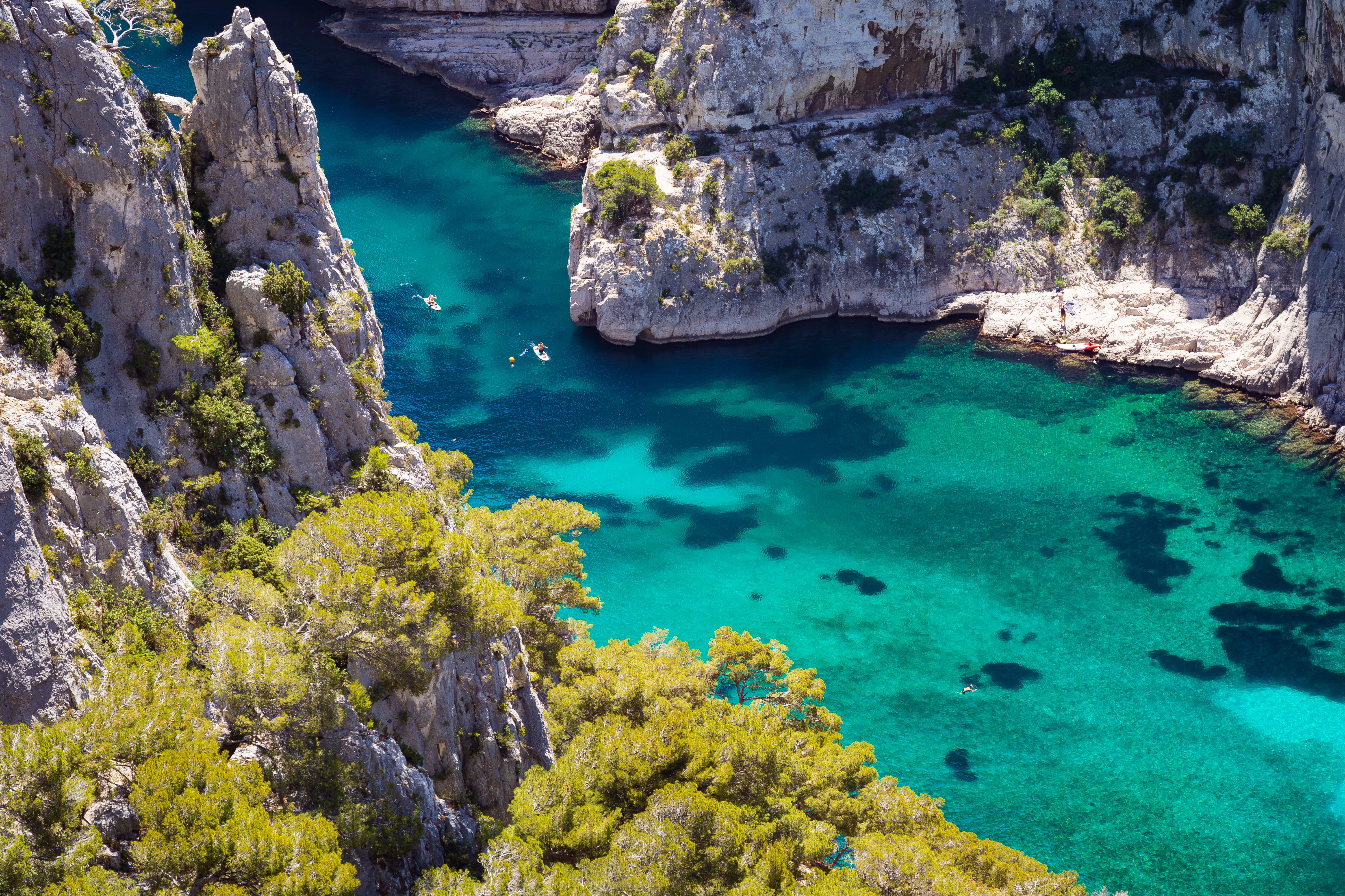 cliffs of Cassis near Marseille