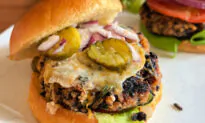 Gretchen’s Table: Really Awesome Black Bean Burgers