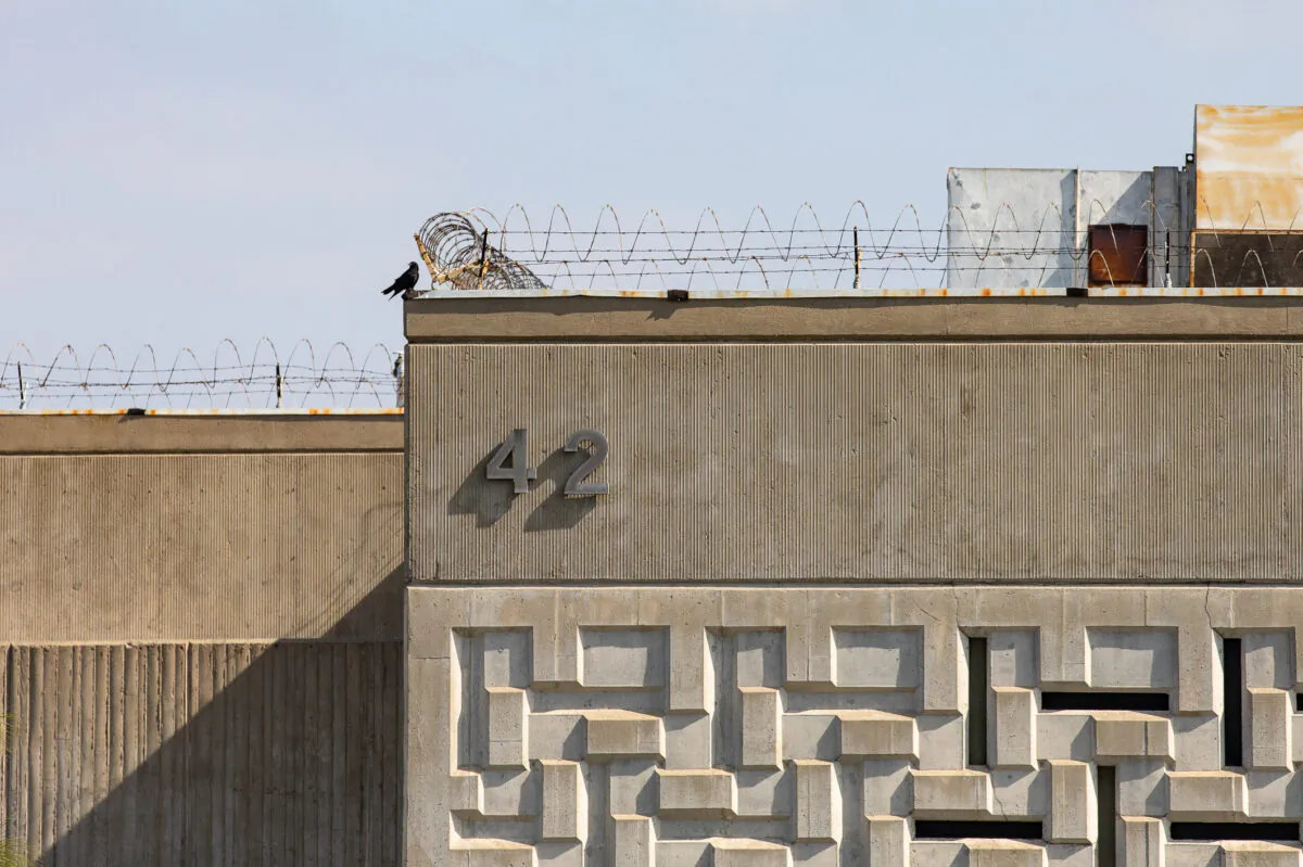 Orange County Jail in Santa Ana, Calif., on April 29, 2022. (John Fredricks/The Epoch Times)