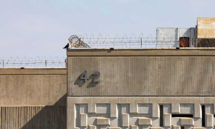 Orange County Jail in Santa Ana, Calif., on April 29, 2022. (John Fredricks/The Epoch Times)