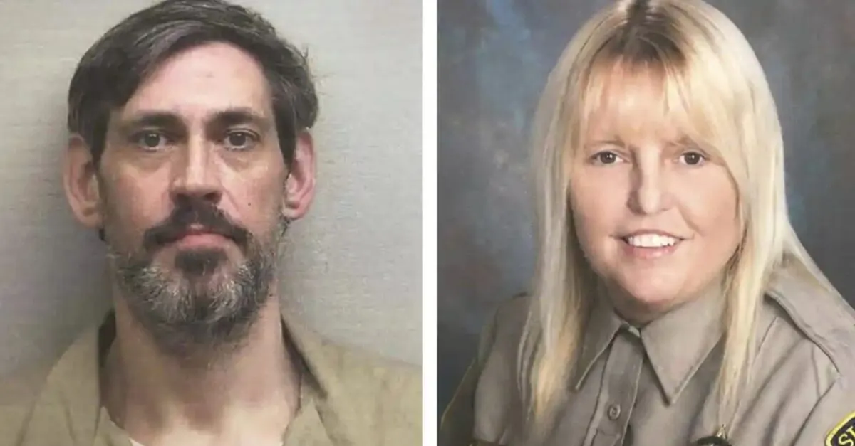 Casey Cole White and Vicky White in undated photos. (Lauderdale County Sheriff's Office via AP/U.S. Marshals Service via AP)