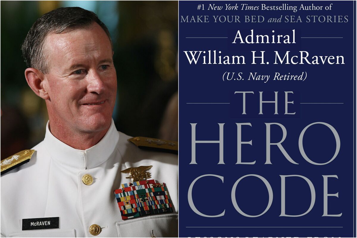 William McRaven, author of "The Hero Code." (Win McNamee/Getty Images)