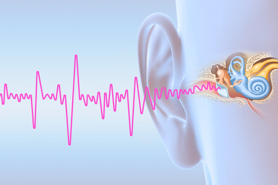 Tinnitus is characterised by hearing unwanted sounds, like ringing or buzzing. By Axel_Kock/Shutterstock