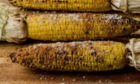 Grilled Corn with Cheesy Taco-Spiced Butter