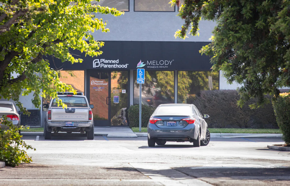 A Planned Parenthood clinic in Anaheim, Calif., on May 5, 2022. (John Fredricks/The Epoch Times)
