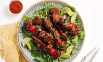 Smoky Beef and Mushroom Skewers
