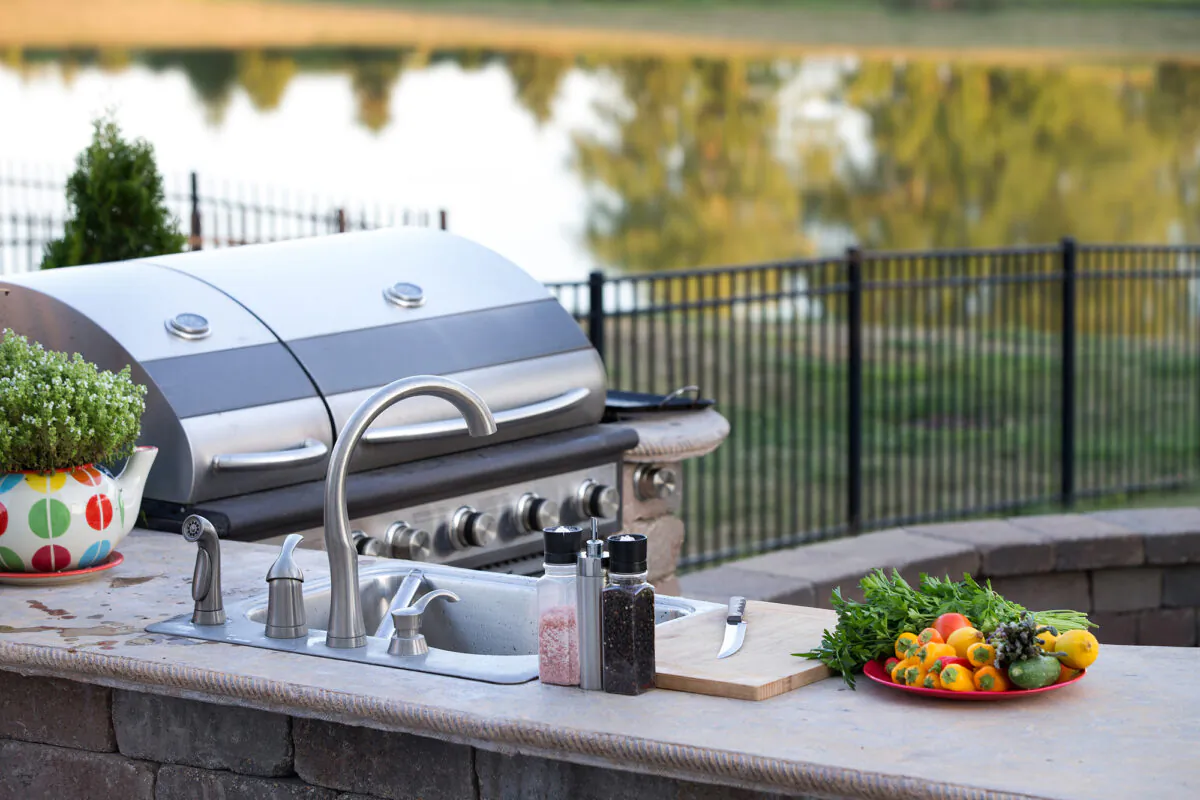 Pros say outdoor kitchens are popular outdoor additions. (Dreamstime/TNS)