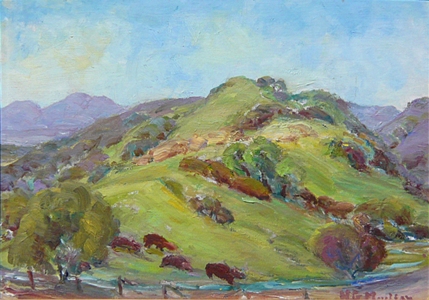 A painting by Nellie Gail Moulton. (Courtesy of the City of Laguna Hills)