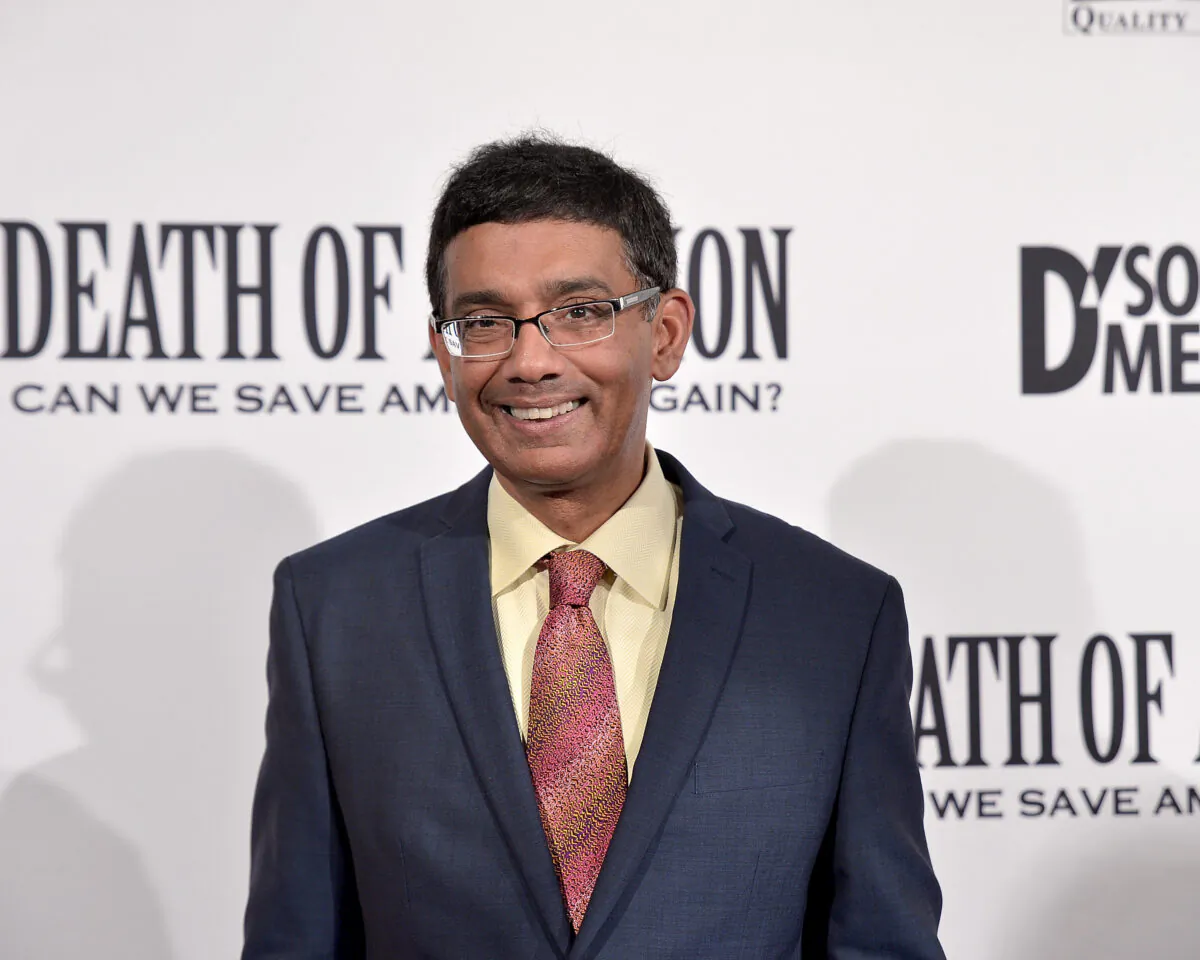Dinesh D'Souza attends the Washington premiere of his film, "Death of a Nation," at E Street Cinema on Aug. 1, 2018. (Shannon Finney/Getty Images)