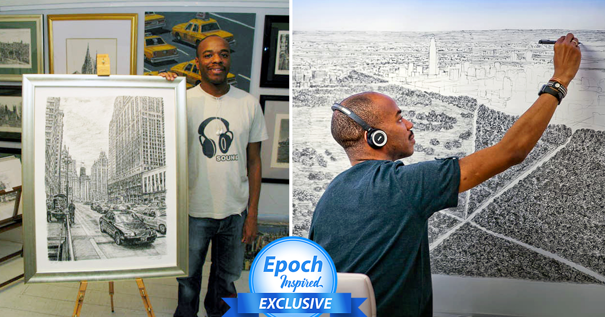 Artist With Autism Draws Near-Exact Cityscapes From Memory After Viewing Just Once - Vimarsana News