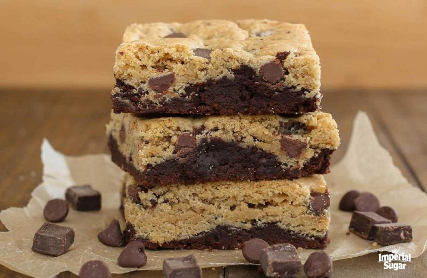 Chocolate Chip Cookie Brownies - Vimarsana News