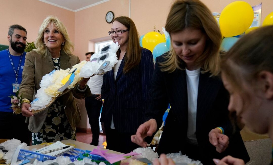 First Lady Jill Biden Makes Unannounced Visit to Ukraine