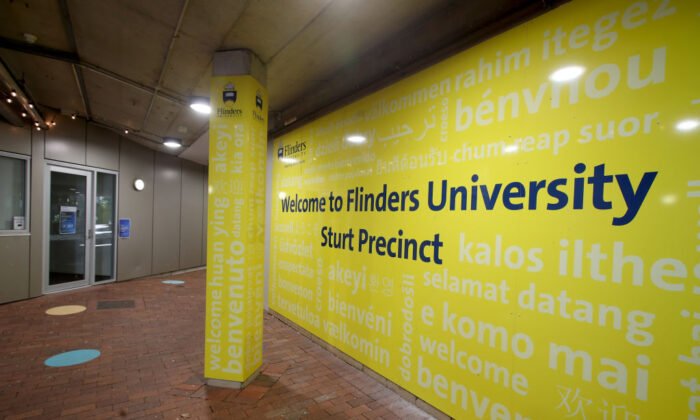 A general view of the Flinders University Sturt campus in Adelaide, South Australia on November 30, 2020 . (Photo by Kelly Barnes/Getty Images)