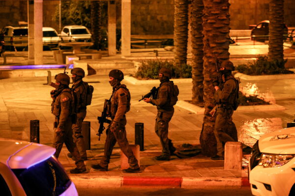 Israeli borderline constabulary force