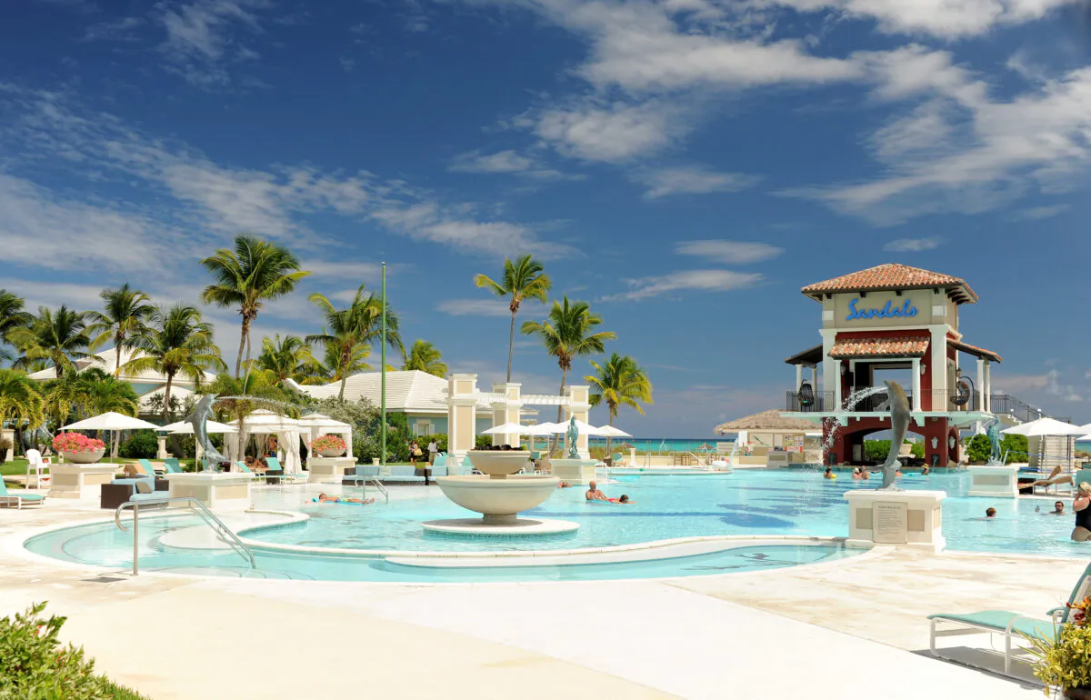 Sandals Emerald Bay in Great Exuma, Bahamas, on June 4, 2016. (Dimitrios Kambouris/Getty Images for Sandals)