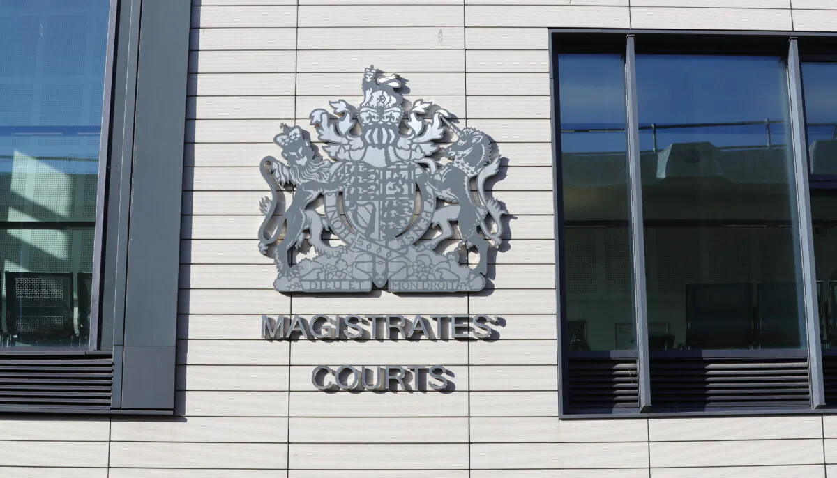 An undated image of Chelmsford Magistrates’ Court in Essex, England. (Gareth Fuller/PA)