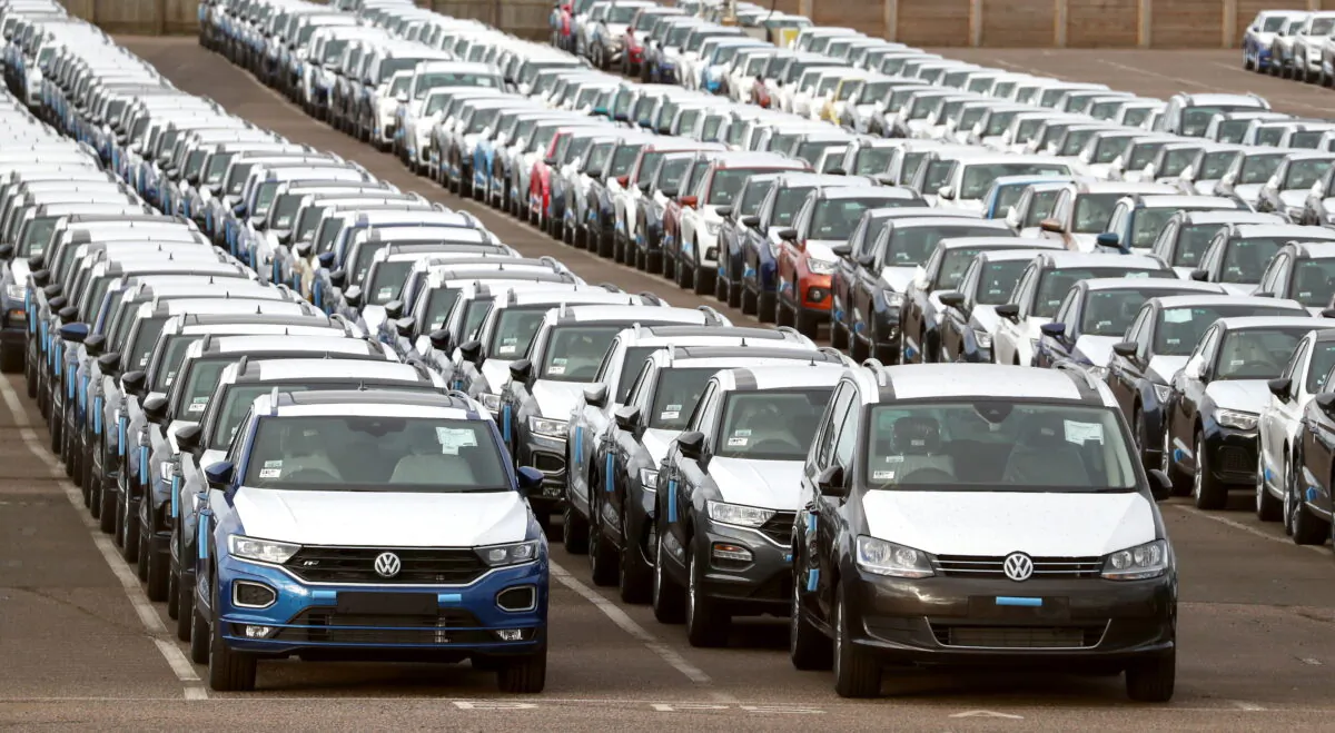 Undated file photo of cars. (Gareth Fuller/PA Media)