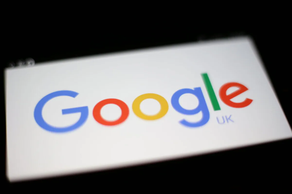 Undated file photo showing Google's logo on a mobile phone. (Yui Mok/PA)