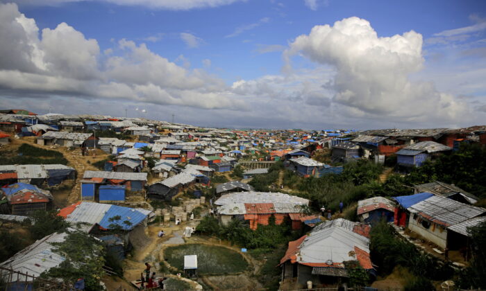 Rohingya camps in Bangladesh, on Aug. 26, 2018. (Altaf Qadri/AP Photo)
