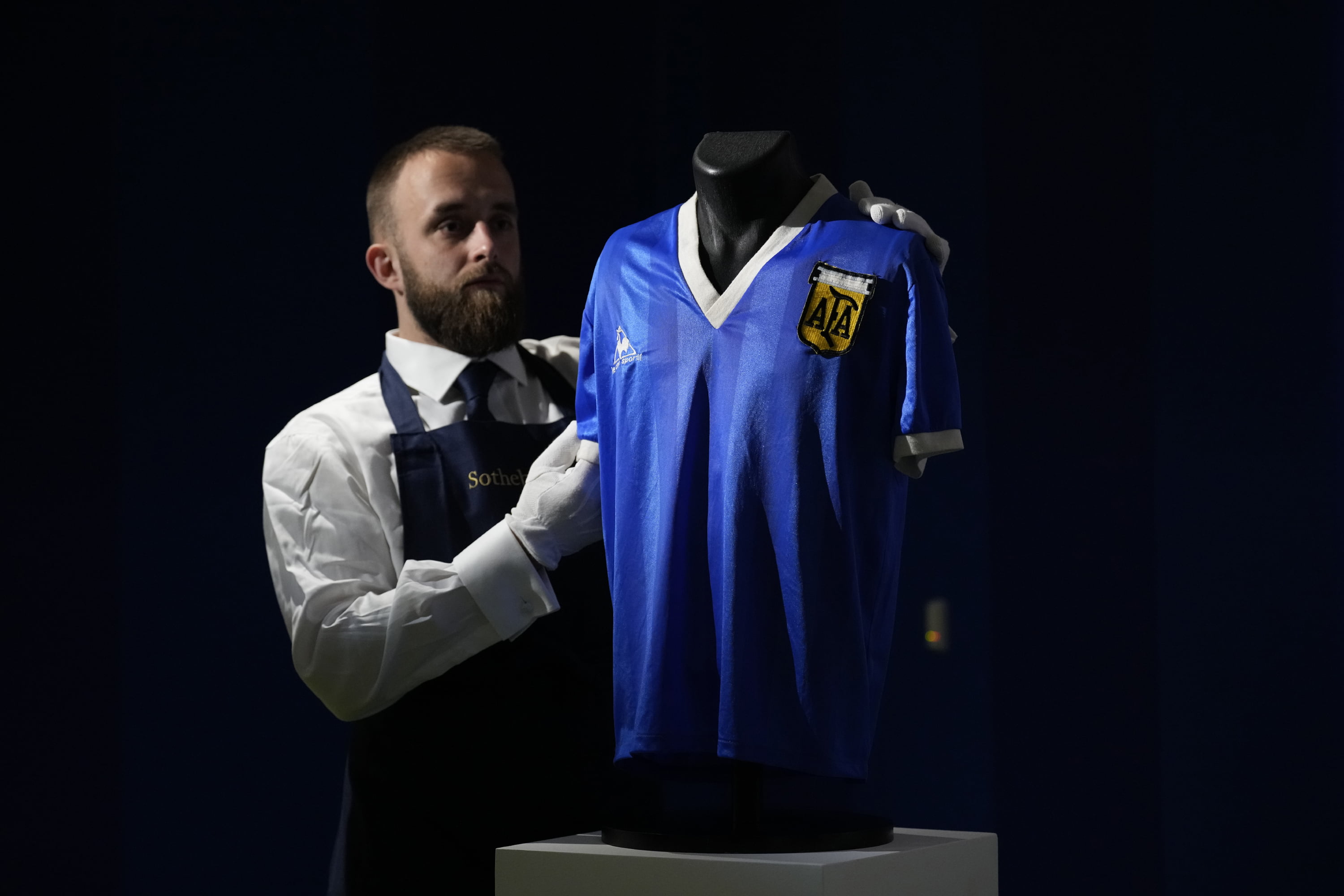 Goal! Maradona's 'Hand of God' Shirt Sets Auction Record - Vimarsana News