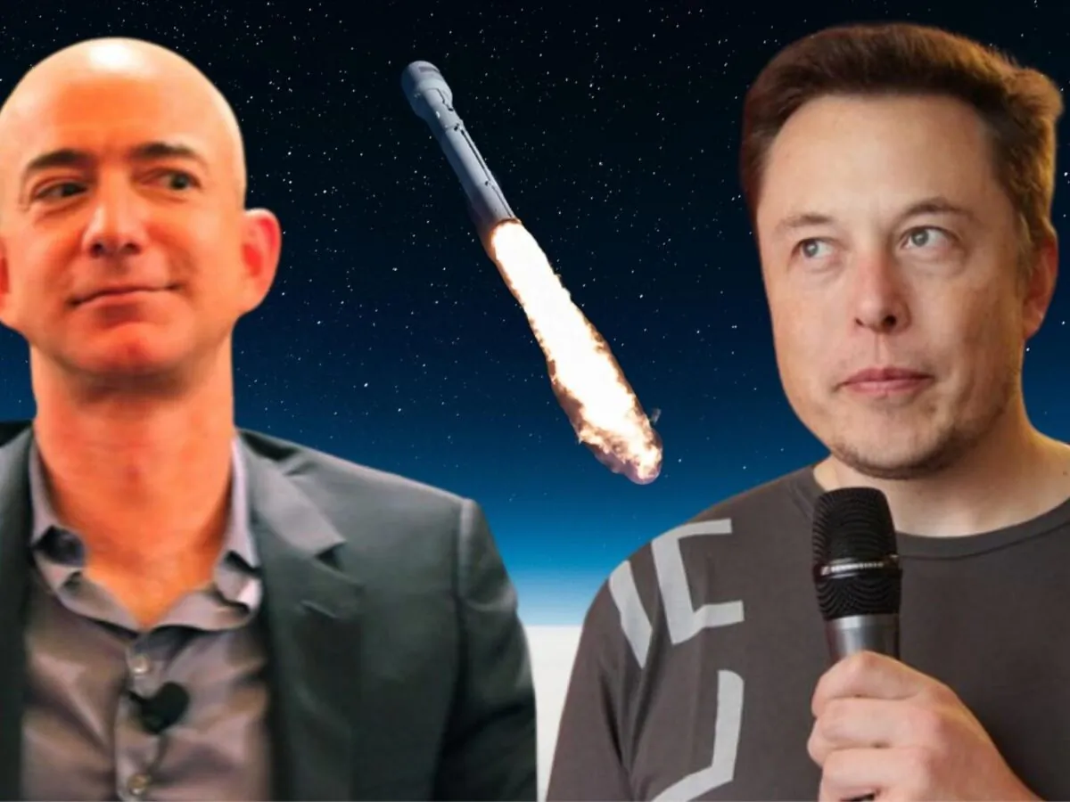 A Rare Compliment? Bezos Says Musk Is ‘Extremely Good’ at One Skill