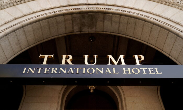 The Trump International Hotel is seen in Wash., on Sept. 28, 2020. (Erin Scott/Reuters)