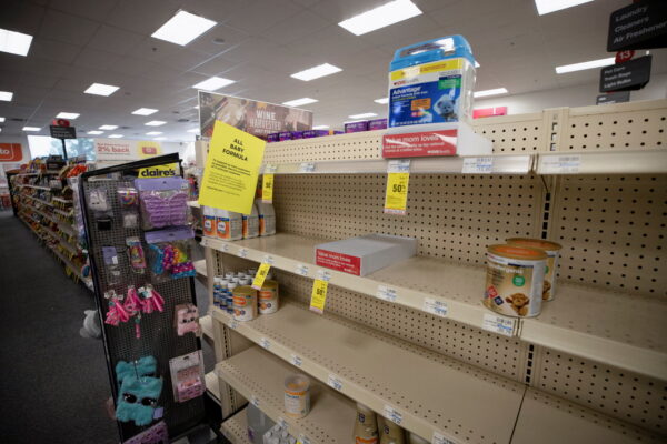 baby formula shortage