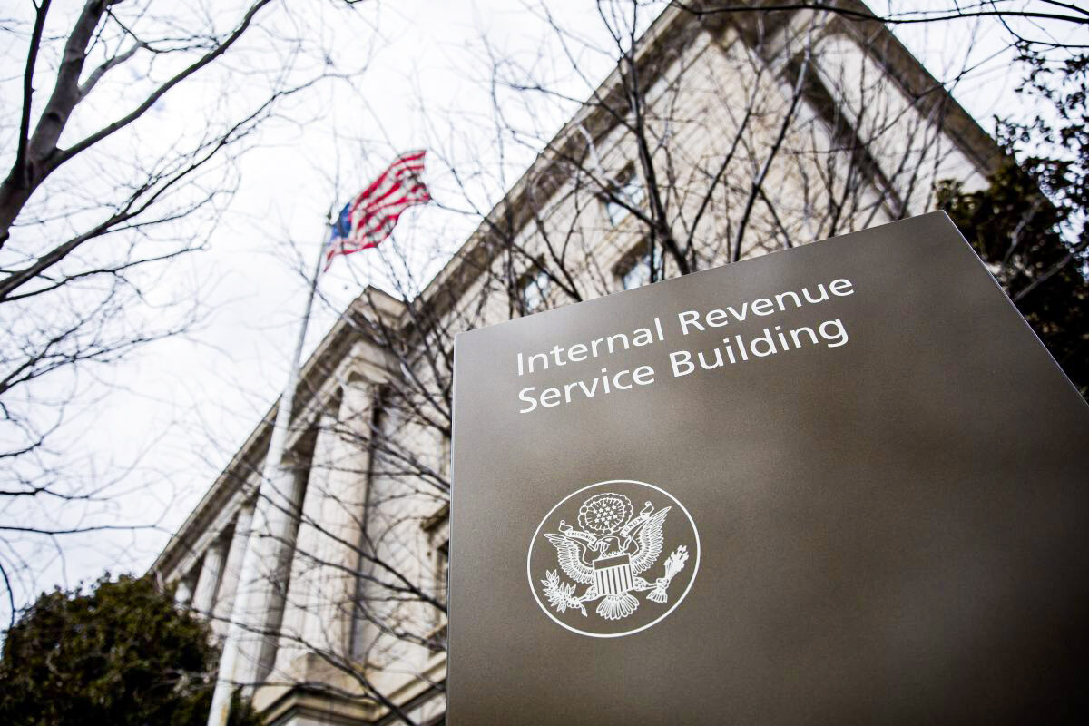 Internal Revenue Service Headquarters (IRS) Building in Washington