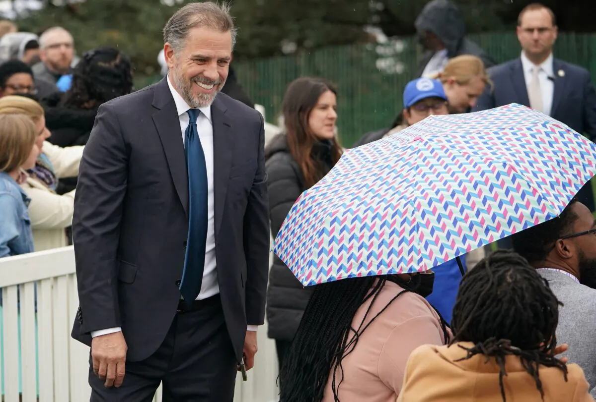 Hunter Biden, son of President Joe Biden, attends an event at the White House on April 18, 2022. (Mandel Ngan/AFP via Getty Images)