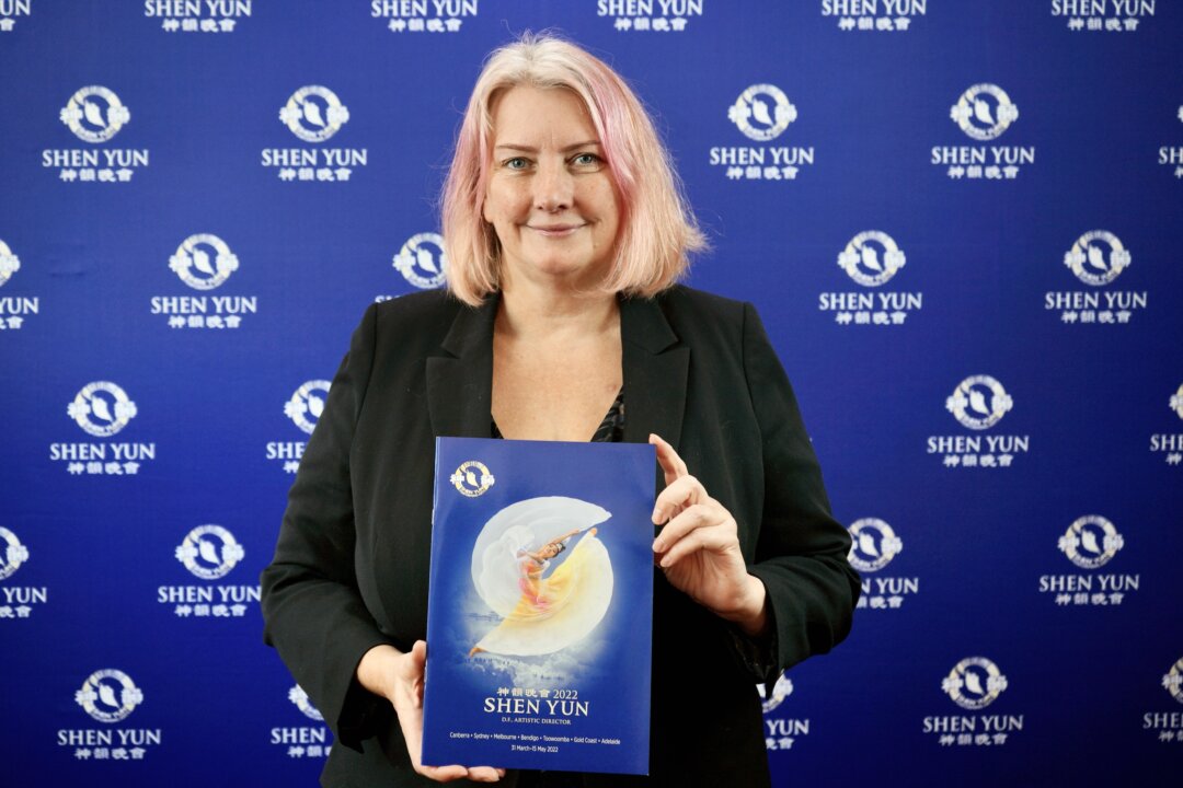 Tammy Franks attended Shen Yun Performing Arts at the Festival Theatre, Adelaide, Australia on May 11, 2022 (NTD)