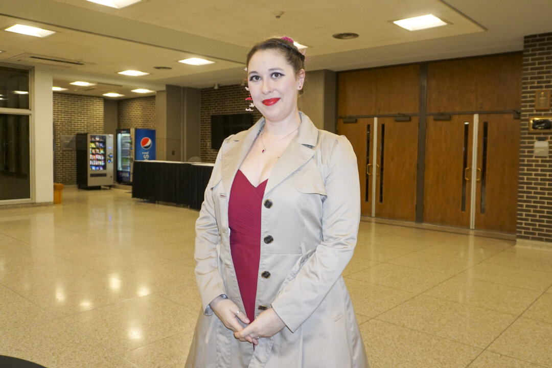 Ana Arnao at the Shen Yun Performing Arts performance at Duluth Entertainment Convention Center (DECC) Symphony Hall on May 11, 2022. (Nancy Ma/The Epoch Times)