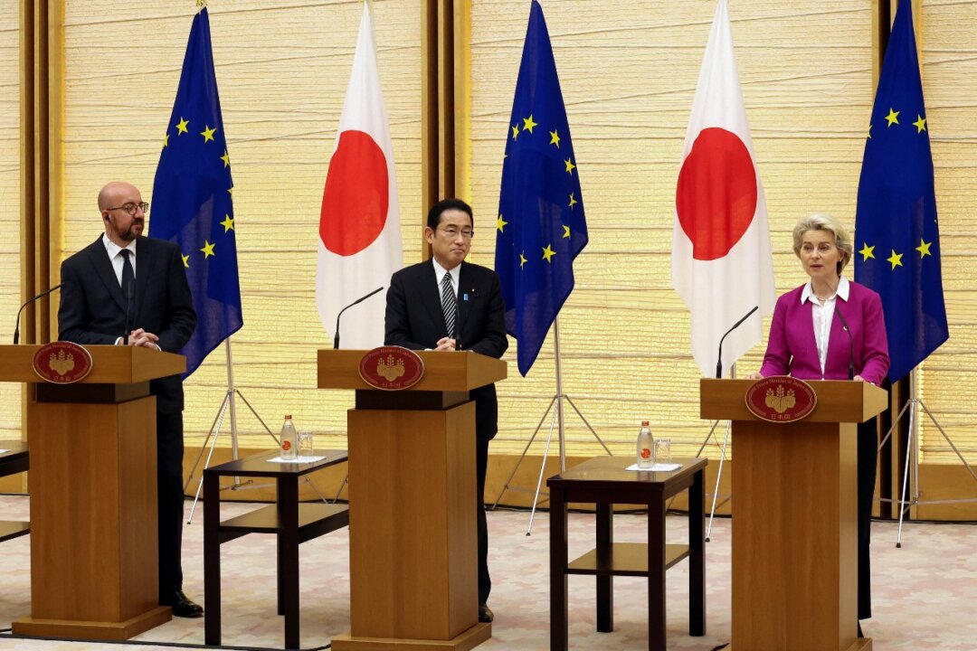 Japan and EU Leaders Announce Digital Partnership Amid Chinese Aggression