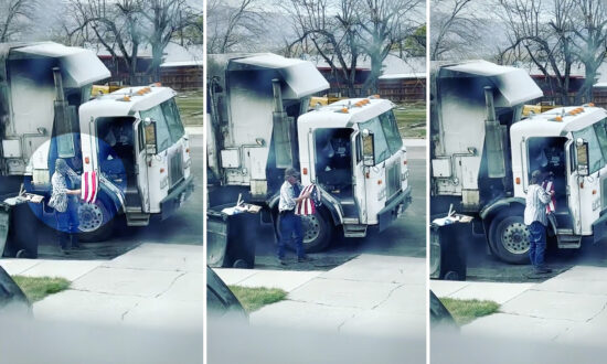 VIDEO: Patriotic Garbage Collector Sees Flag in Trash, Rescues, Folds It ‘When Nobody Else Was Watching’