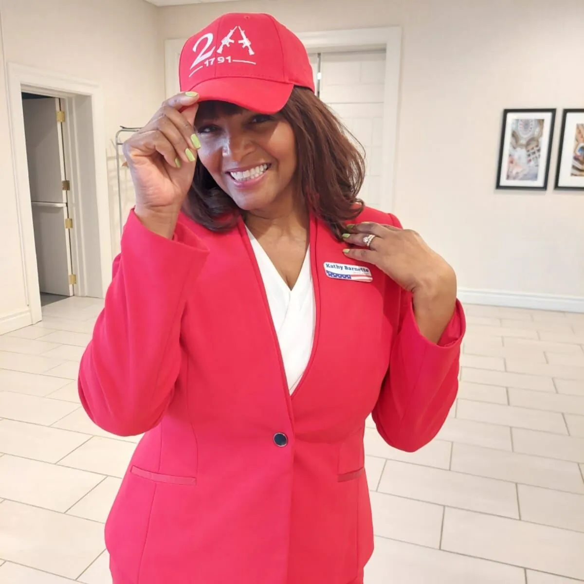 Pennsylvania U.S. Senate candidate Kathy Barnette is in a tightly contested race with the well-funded Dr. Mehmet Oz and David McCormick. (Courtesy of Kathy Barnette)