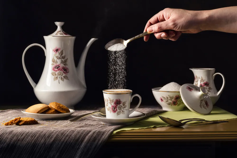 Hosting your own afternoon tea might even be more fun than going to a tea room, because you can easily customize the menu to your family's preferences. (GraphicPhotoArt -MomPhoto/Shutterstock)