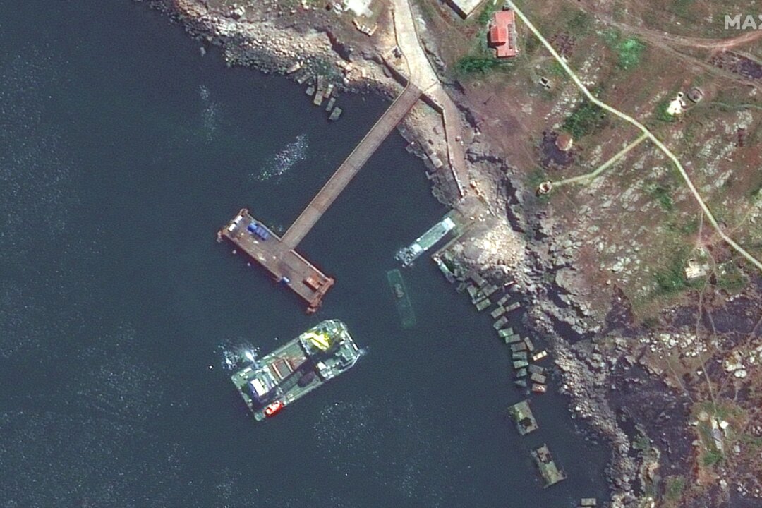 Russian Warship Catches Fire in Black Sea Following Ukrainian Strike: Officials