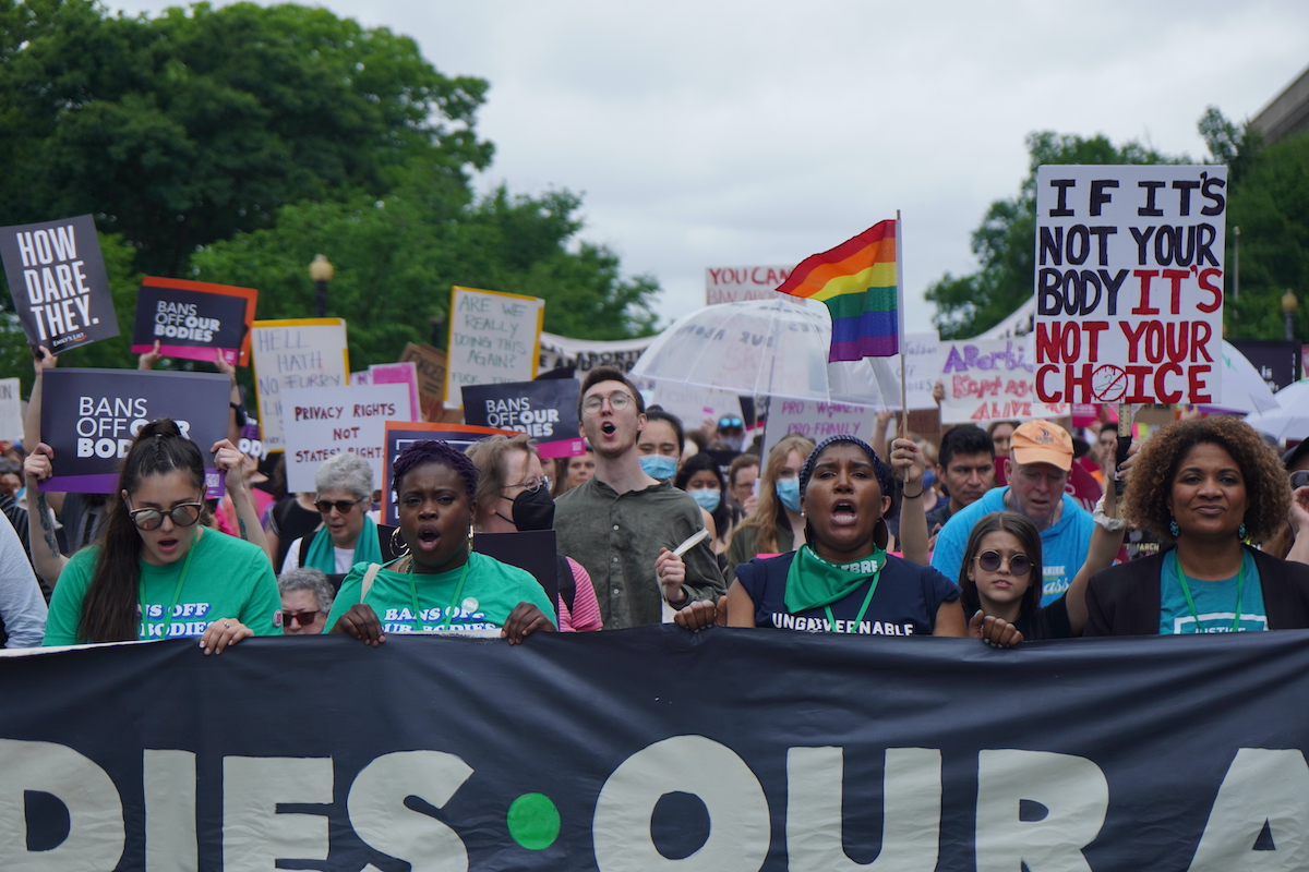 Thousands of Pro-Abortion Protesters March to the Supreme Court - Vimarsana News